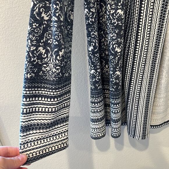 Dalia blue printed babydoll waist cardigan - S - Picture 2 of 7